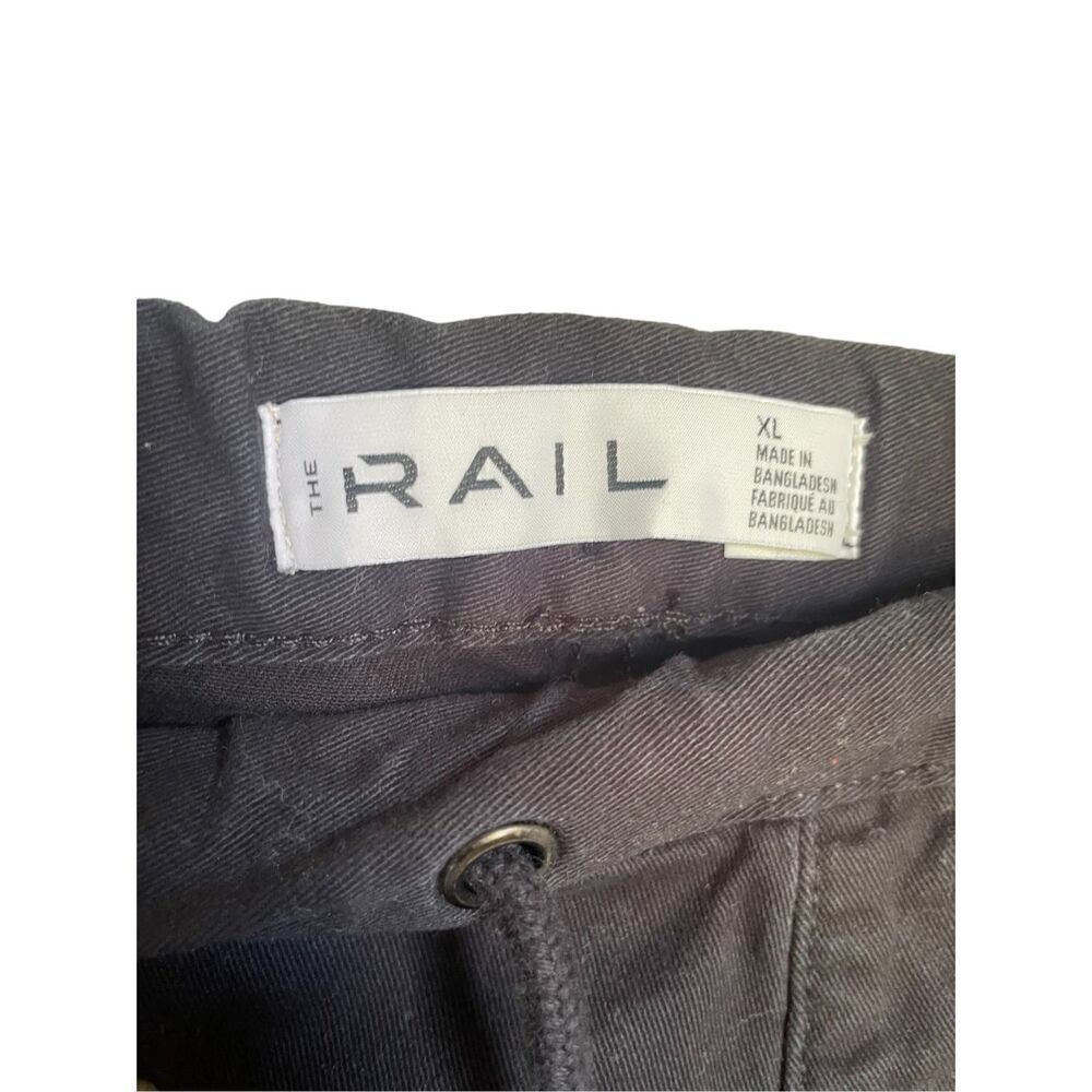 The Rail Drawstring Waist Pull On Shorts Black Si… - image 5